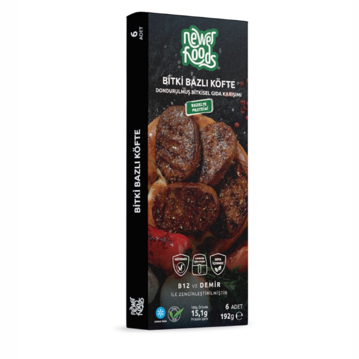 Newer Foods Bitki Bazlı Kasap Köfte 190 gr