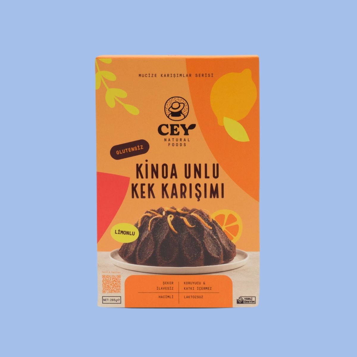 Cey Natural Limonlu Kek Karışımı 265 g