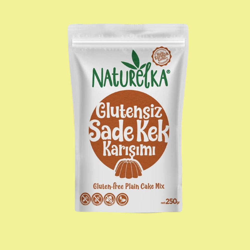 Naturelka Glutensiz Sade Kek Karışımı 250 gr