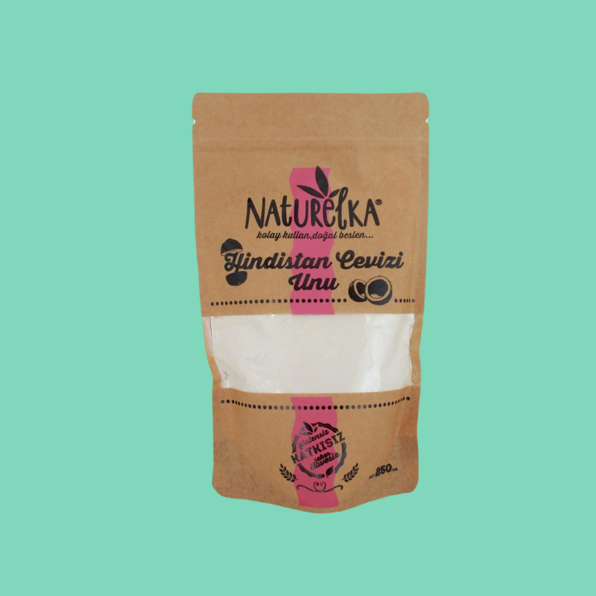 Naturelka Glutensiz Hindistan Cevizi Unu 250 gr