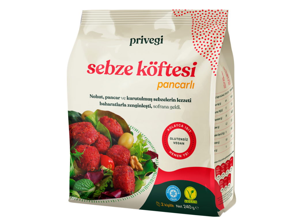 Privegi Pancarlı Sebze Köftesi 400 gr