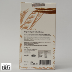 Secret Farm Organik Siyezli Çubuk Kraker 100 g