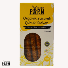 Secret Farm Organik Susamlı Çubuk Kraker 100 gr