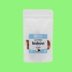 Glutensiz Ürünler Atölyesi Hindistan Cevizli Bisküvi 80 gr