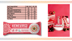Kenevirco Çilekli Bitkisel Protein Bar 40 g