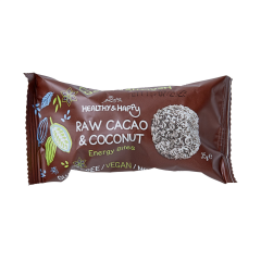 Healthy&Happy Energy Bites Raw Cacao & Coconut 40 g