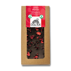 Dolcida Kırmızı Meyveli Masum Çikolata (Şekersiz-Glütensiz) 100 g