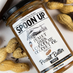 Spoonup %100 Şekersiz Bitter Çikolatalı Fıstık Ezmesi 284 g