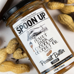 Spoonup %100 Şekersiz Bitter Çikolatalı Fıstık Ezmesi 485 gr