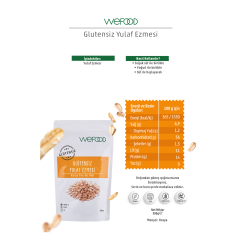 Wefood Glutensiz Yulaf Ezmesi 300 gr