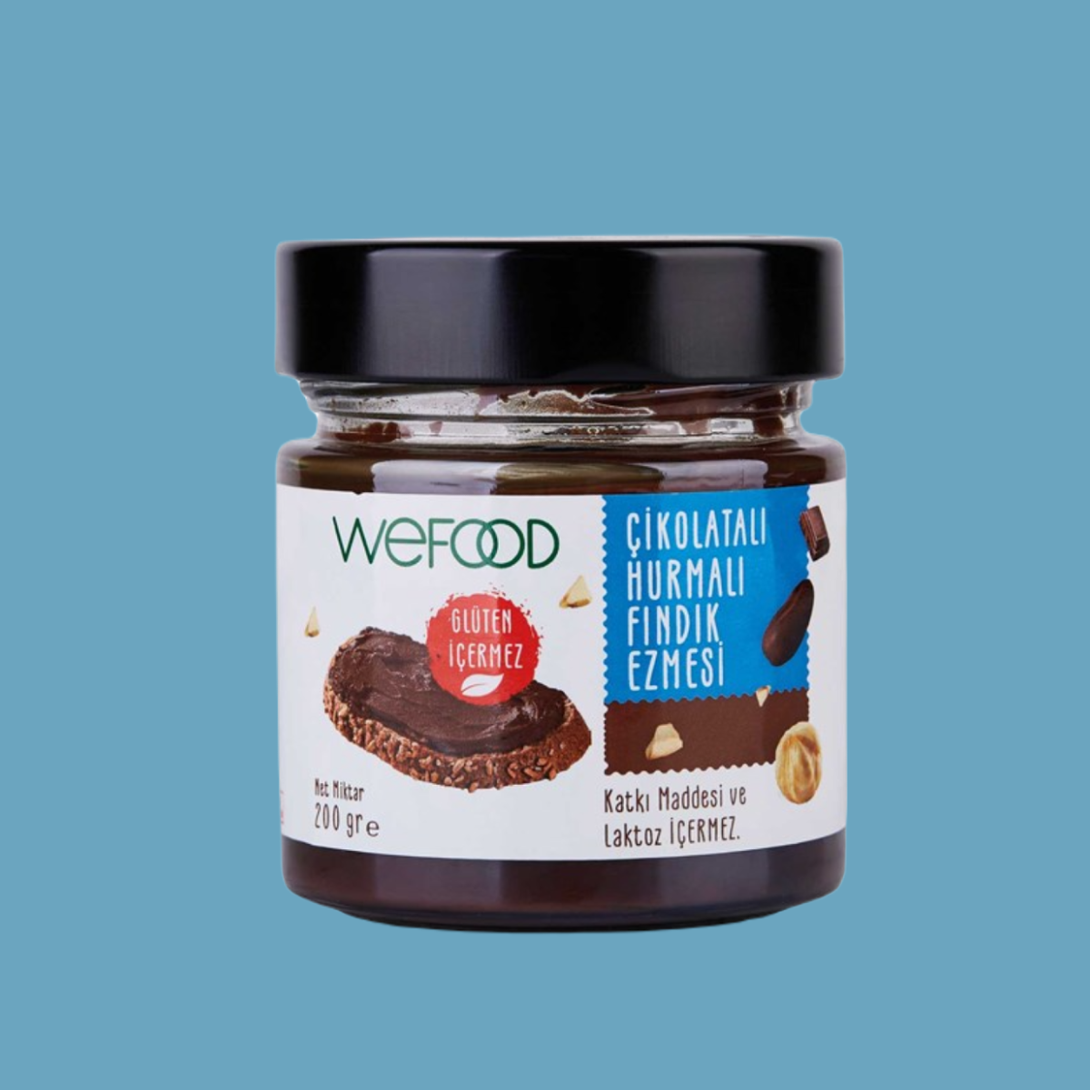 Wefood Çikolatalı Hurmalı Fındık Ezmesi 200 gr