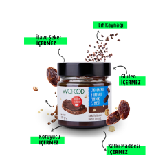 Wefood Çikolatalı Hurmalı Fındık Ezmesi 200 gr