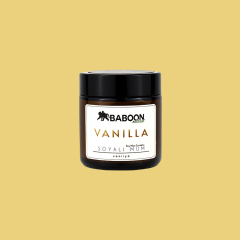 Baboon Vanilyalı Soyalı Mum 100 ml
