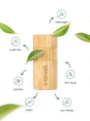 T-Brush Activated Naneli Bambu Kutu Diş İpi