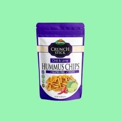 Crunch Stick Acı Biber & Misket Limonu Aromalı Hummus Chips 85 gr