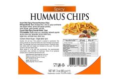 Crunch Wavy Baharatlı Fırınlanmış Nohut Cipsi 85g