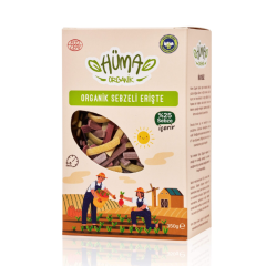 Hüma Organik Sebzeli Erişte 350 gr