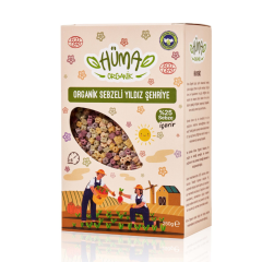 Hüma Organik Sebzeli Yıldız Şehriye 250 gr