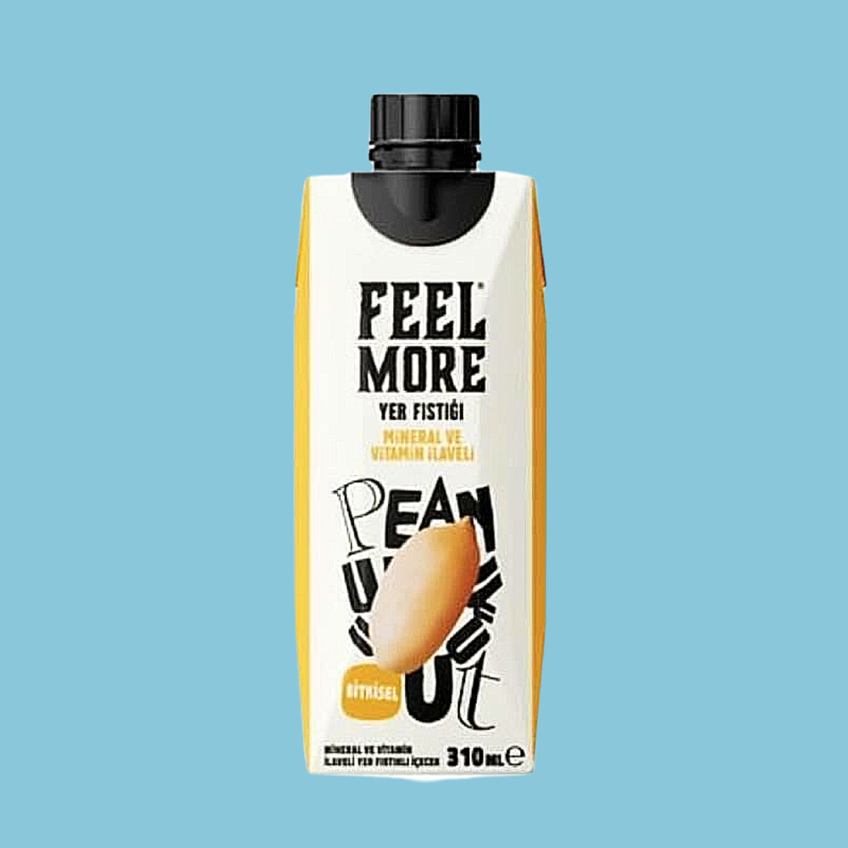 Feel More Yer Fıstıklı Süt 330 ml