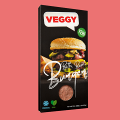 Veggy Bitki Bazlı Burger 200 gr (100 gr x 2)
