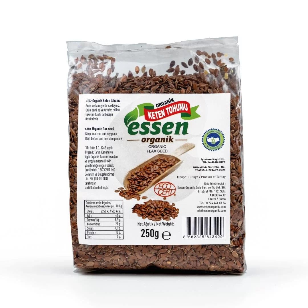 Essen Organik  Keten Tohumu 250 gr