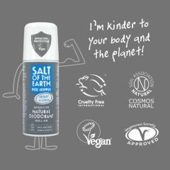 Salt Of The Earth Vetiver Citrus Roll On Deo 75 ml