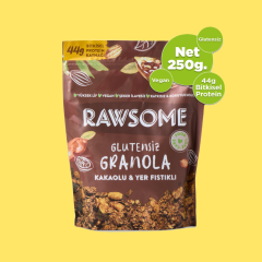 Rawsome Glutensiz Yerfıstıklı Kakaolu Granola 250 gr