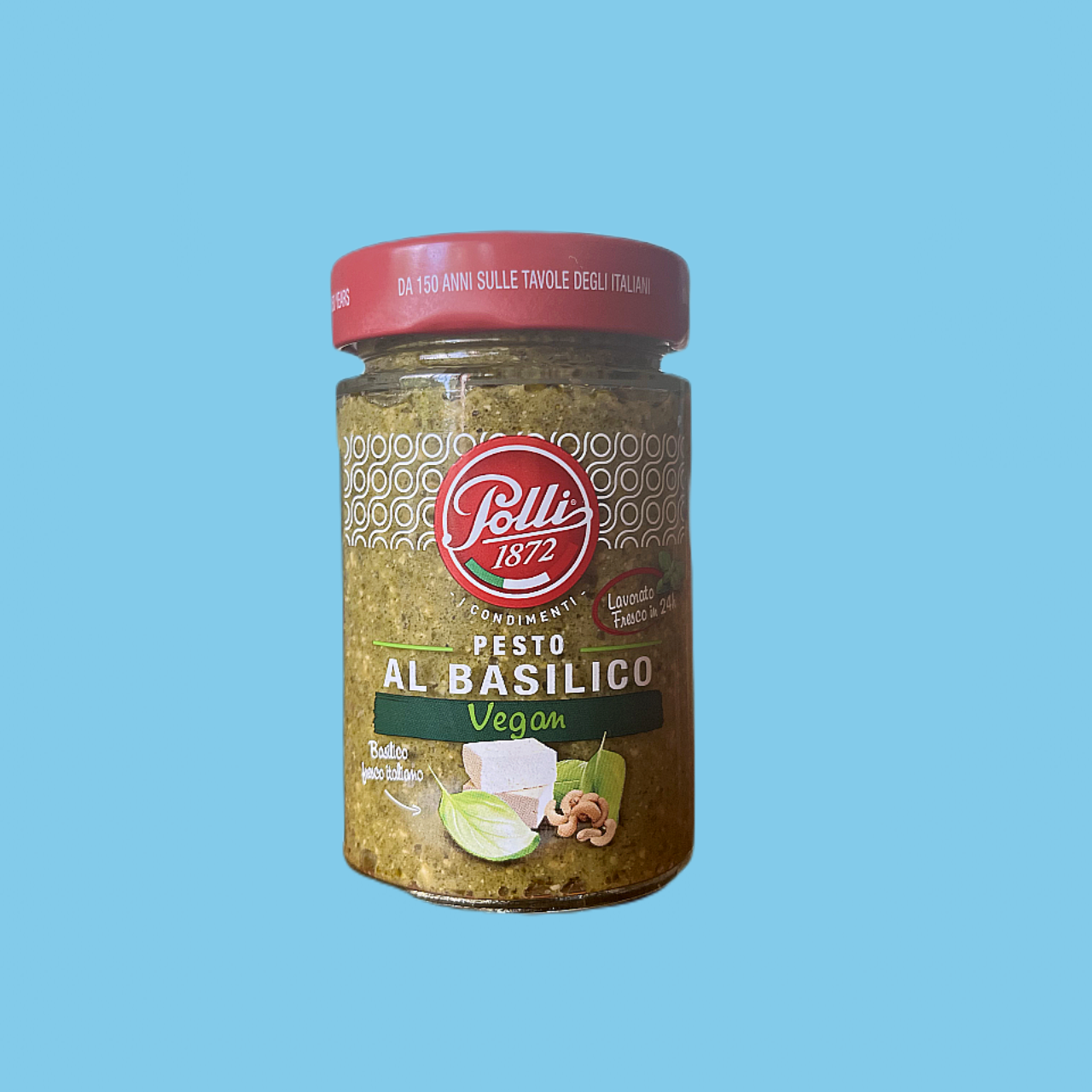 Polli Vegan Pesto Sos 190 G