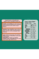 Monn Bio Organik Kinoalı Zeytinyağlı Kraker 60 g