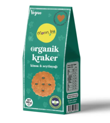 Monn Bio Organik Kinoalı Zeytinyağlı Kraker 60 g