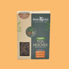 Biorootzo Organik Glütensiz Yeşil Mercimek Fusilli Makarna 200 g