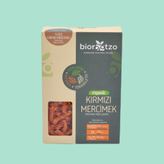 Biorootzo Organik Glütensiz Kırmızı Mercimek Fusilli Makarna 200 g