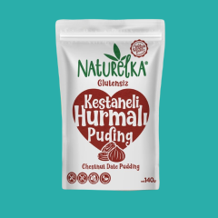 Naturelka Glutensiz Kestaneli Hurmalı Puding 140 Gr