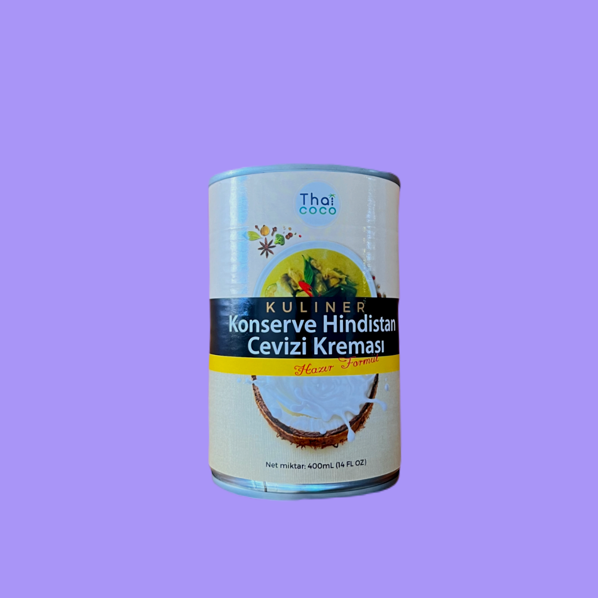 Thai Coco Kuliner Hindistan Cevizi Kreması 400 ml