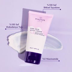 PURE SKIN MOIST CREAM -  %5 Niacinamide İçeren Nemlendirici Krem (50 ml)