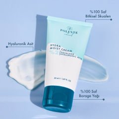 HYDRA MOIST CREAM - Hyalüronik Asit & Skualen İçeren Nemlendirici Krem (50 ml)