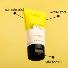 GLOW CREAM - Vitamin C & Arbutin İçeren Aydınlatıcı Leke Kremi (50 ml)